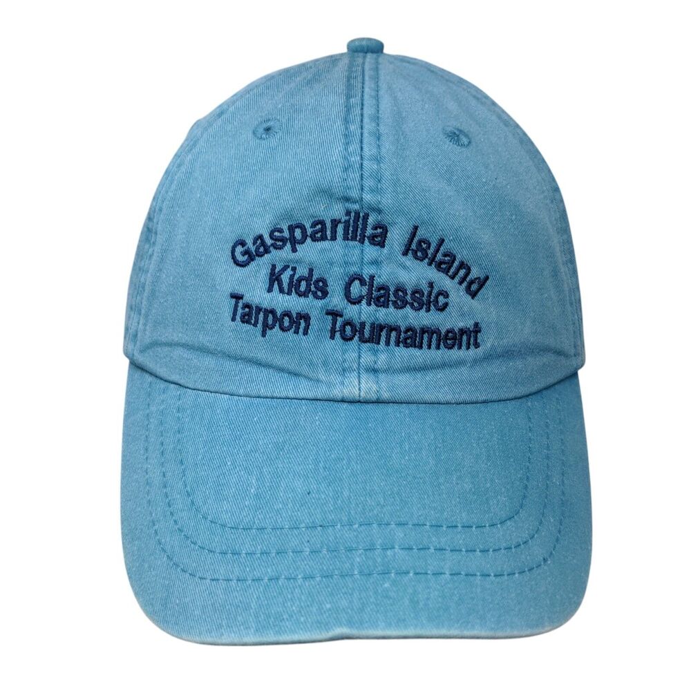 Gasparilla Island Kids Classic Tarpon Tournament Slideback Hat Blue One Size